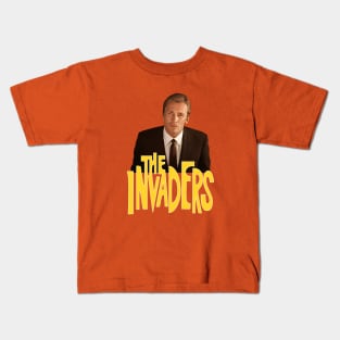 The Invaders - David Vincent V2 Kids T-Shirt